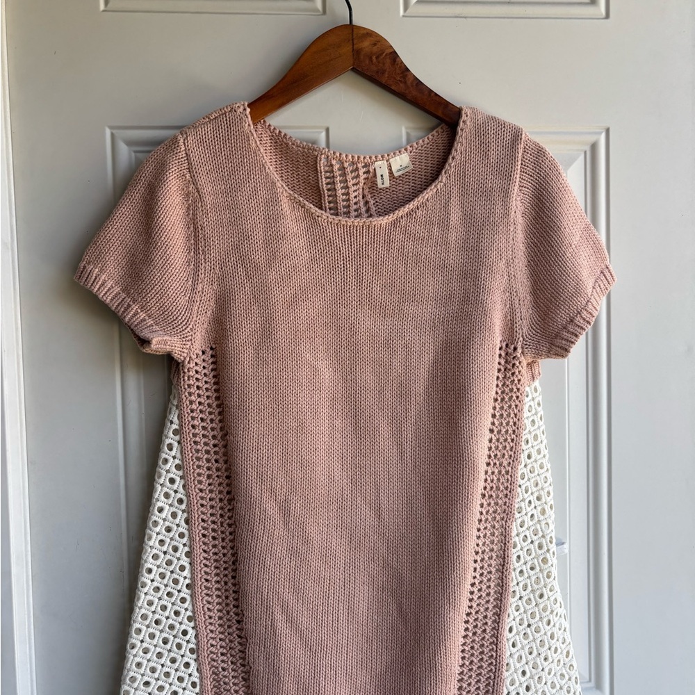 Moth Blush Knit Top